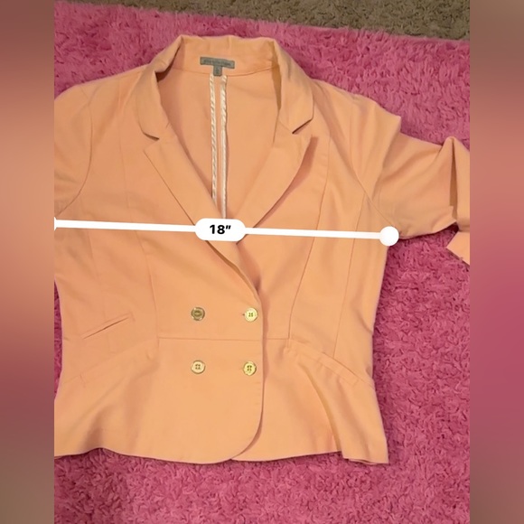 3/4 Sleeve Blazer - Picture 4 of 9